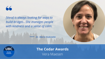 March Cedar Award: Vera Maesen